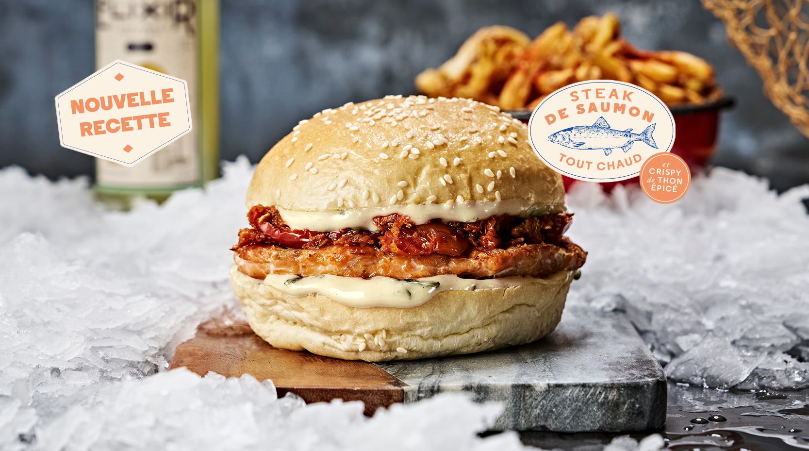 Big Fernand prend le large avec sa toute première recette au poisson !
